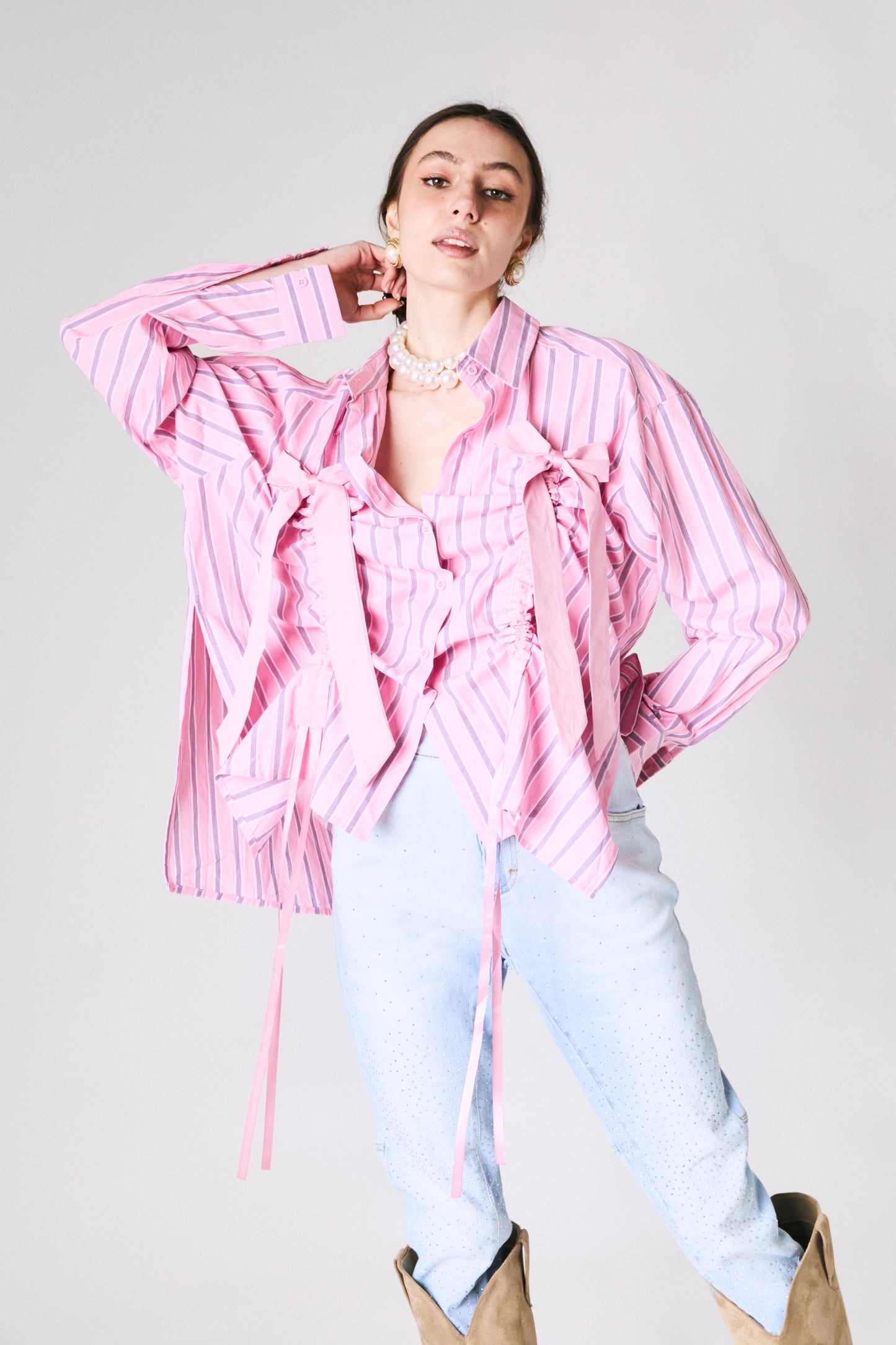 Camicia a fiocchi