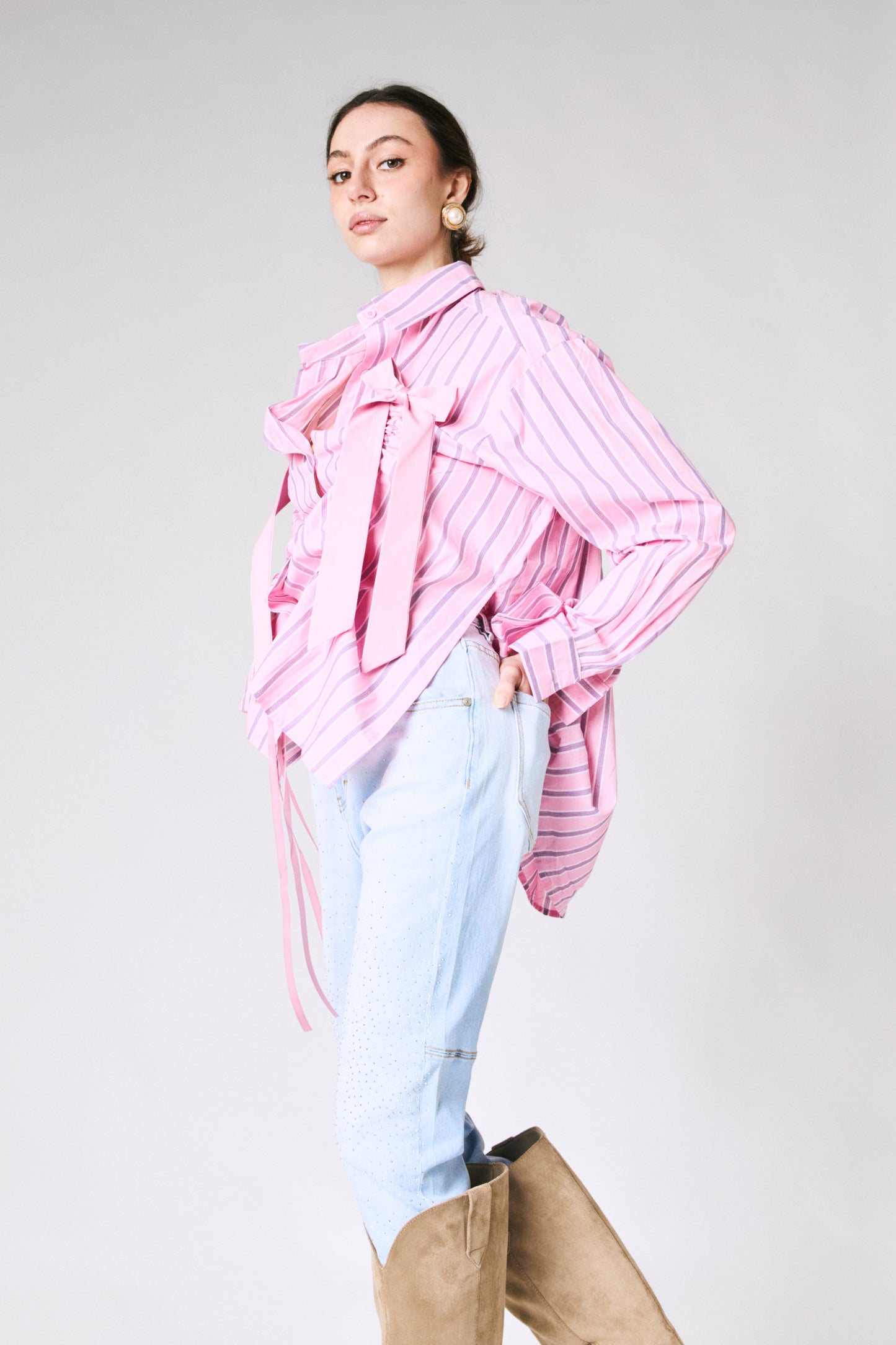 Camicia a fiocchi