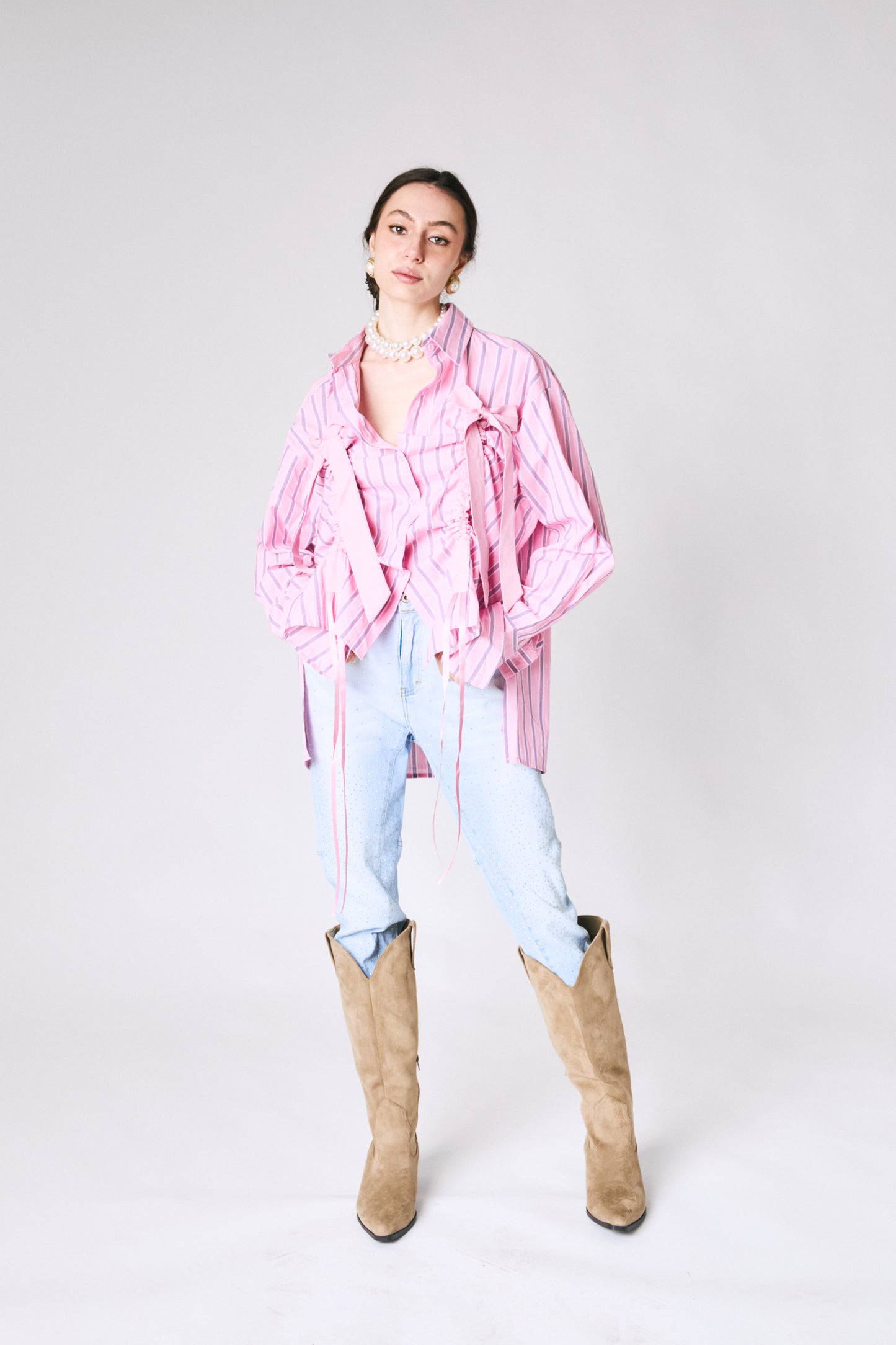 Camicia a fiocchi