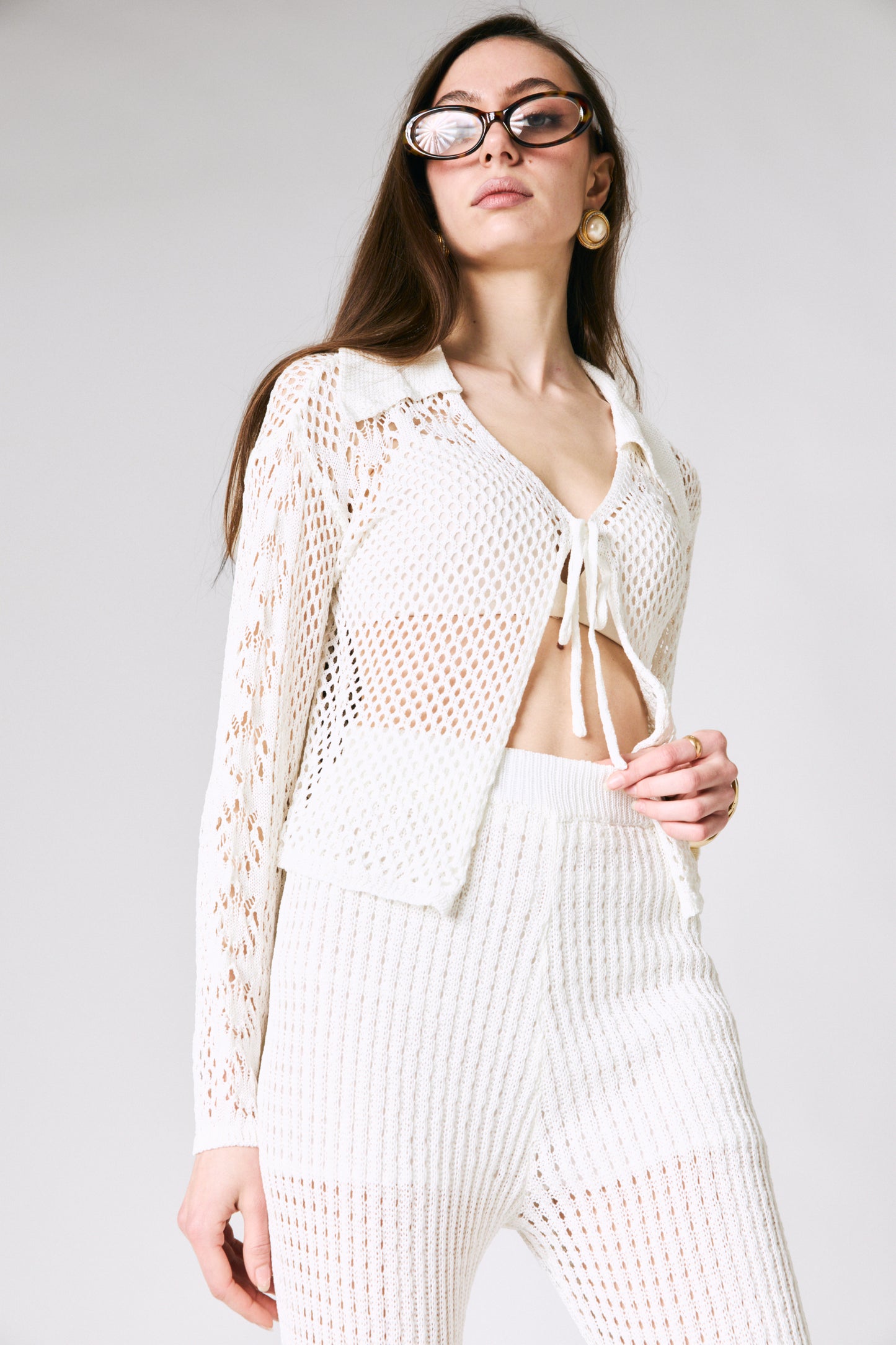 Completo crochet maglia