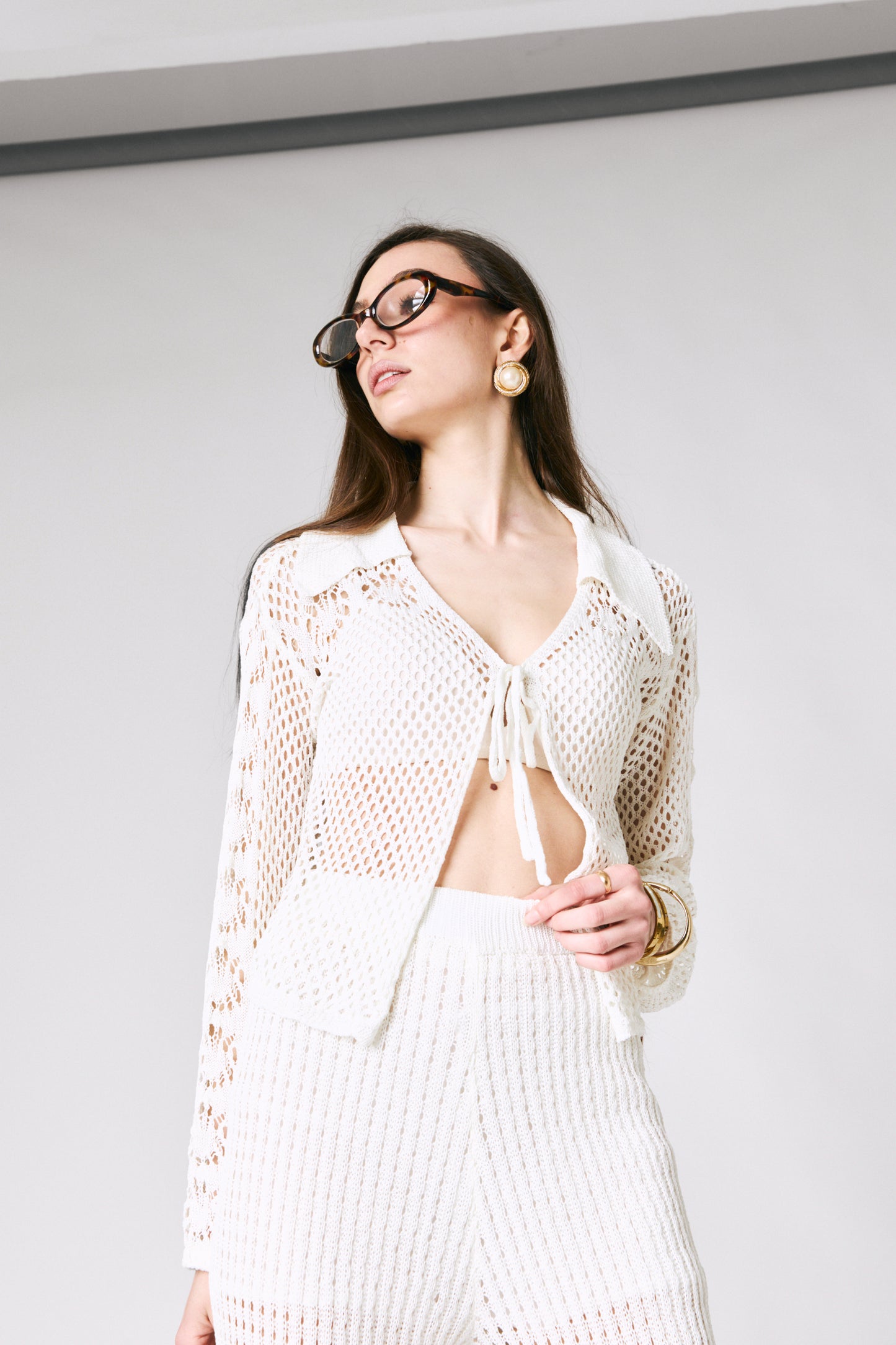 Completo crochet maglia