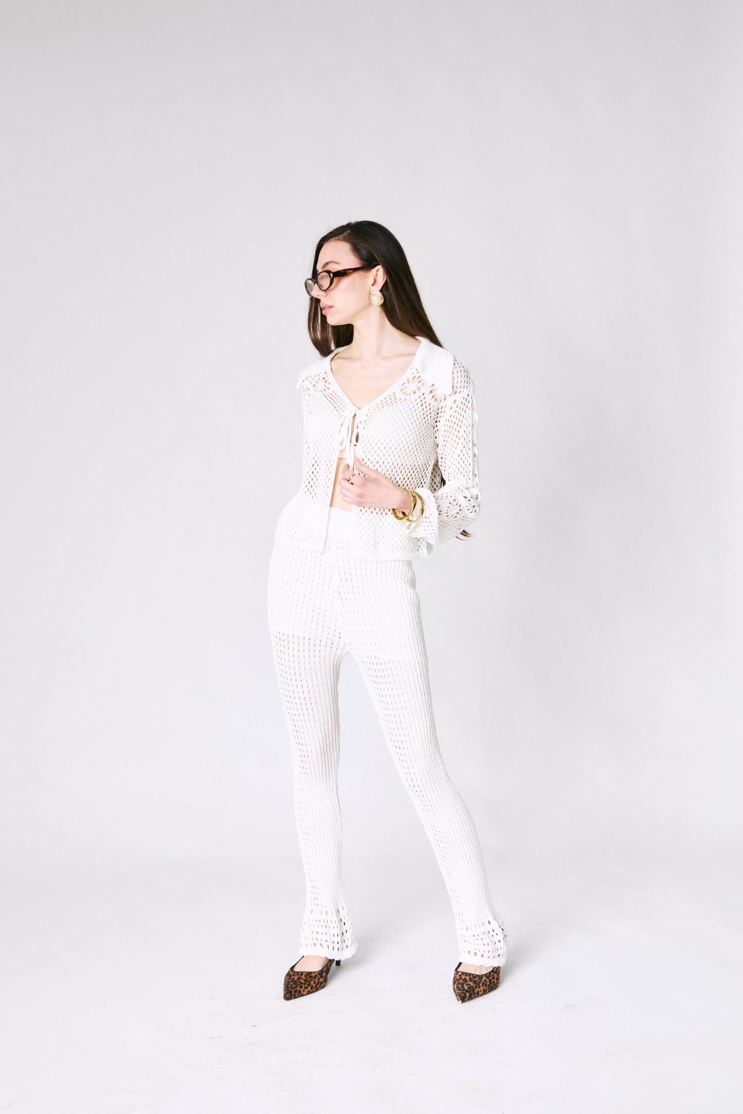 Completo crochet maglia