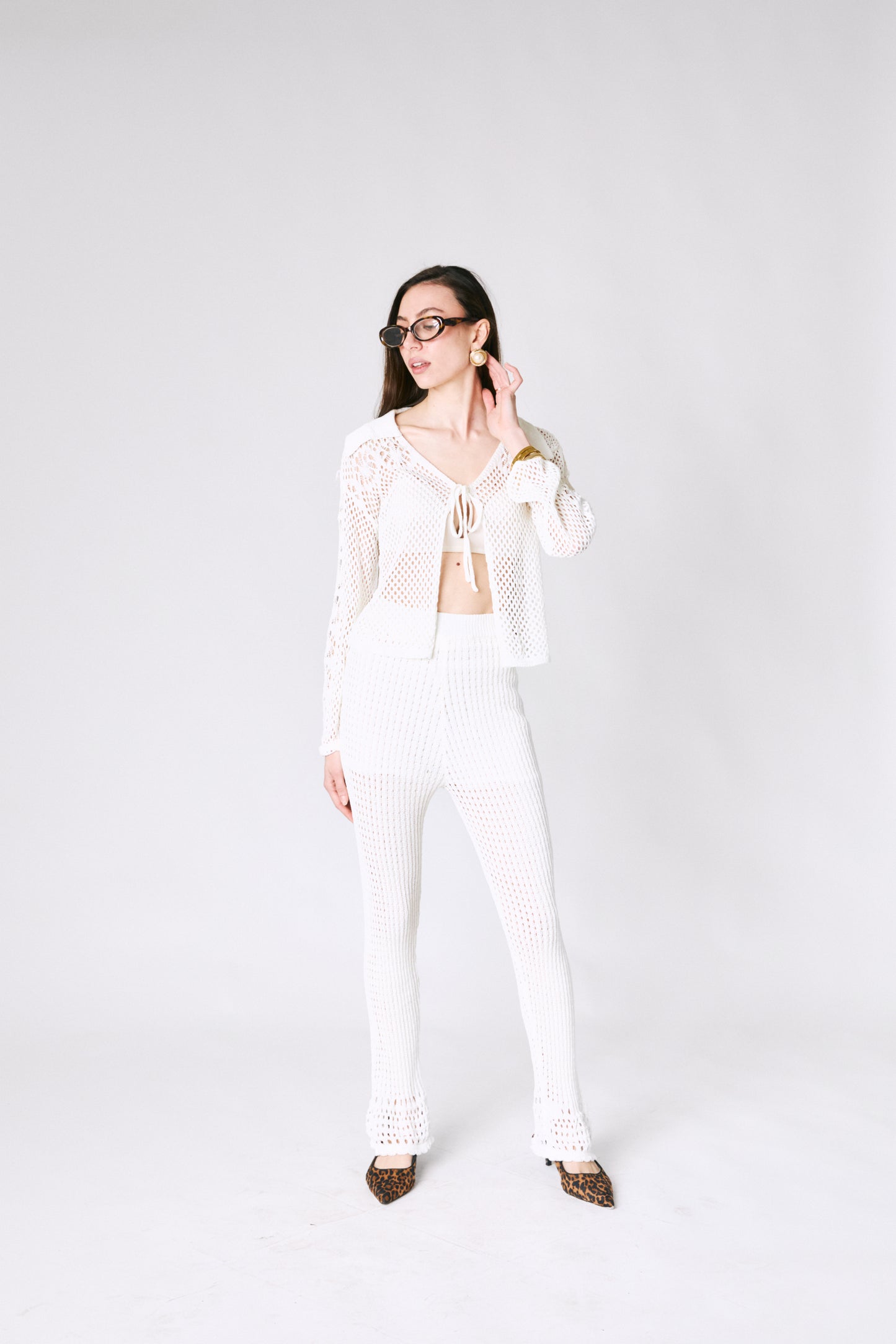 Completo crochet maglia